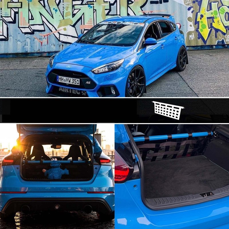 Clubsport Set - Strebe mit Netz für Ford Focus RS MK3